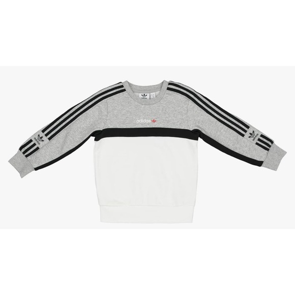 adidas Originals Infant and Toddler Crew Set, Sweatshirt * Sweatpants SZ18M - Picture 2 of 8